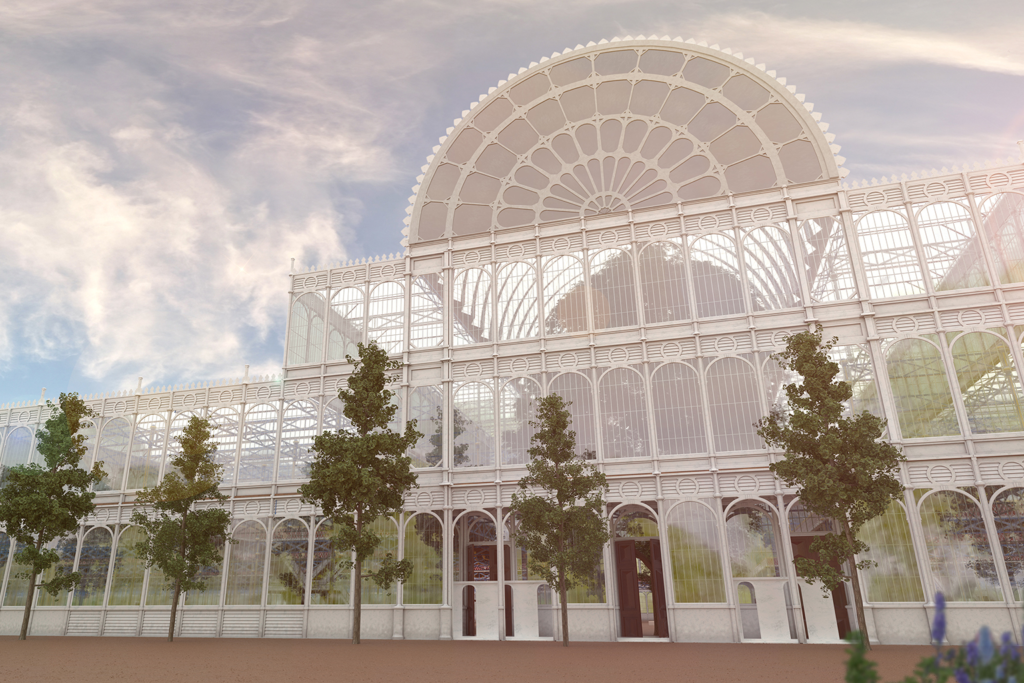 イギリス ヴィクトリア建築　ロンドン万国博覧会　クリスタル・パレス（水晶宮）ジョセフ・パクストン