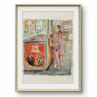 Limited Edition Giclée Print - "Girls with Ice Cream"