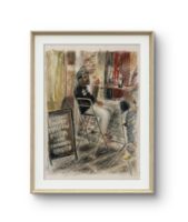 Limited Edition Giclée Print - "Man at the Bar"